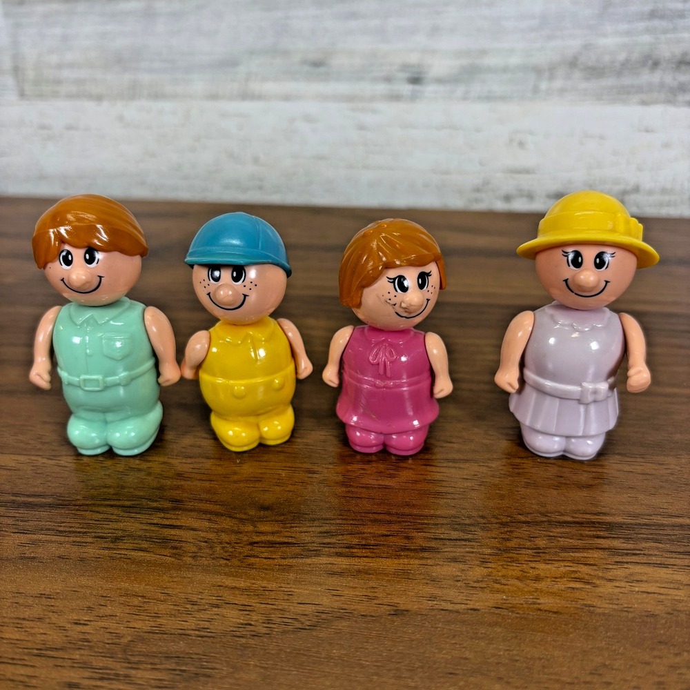 Vintage 90's My Happy Town Happy Folks‎ Family  by Blue Box